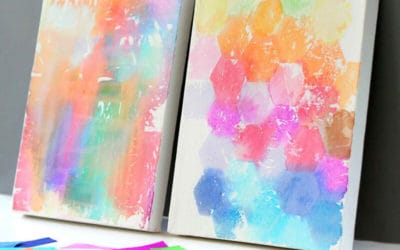 Tissue Paper Painting
